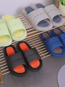 Foot Massage Slipper Non-slip Slipper Lightweight Breathable Foot Acupoint Massage Slipper Super Soft Slipper