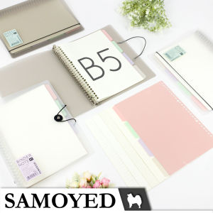 Binder Note / Loose Leaf Binder B5 - 26 Ring Samoyed BNNT-51