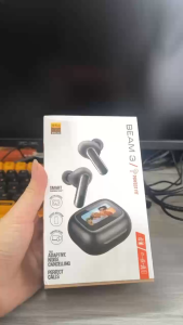 Tai nghe Bluetooth Earphone Live Beam 3 – Màn hình cảm ứng đa chức năng trên vỏ sạc - Chống ồn kép ANC ENC