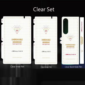 Invisible Front Back Hydrogel Film For Galaxy Z Fold4 FOLD5 FOLD3 Ultra-light Clear Matte frosted Screen Protector For Galaxy ZFOLD4 ZFOLD3 Z FOLD5 ZFOLD5 Z Fold 4 5G Z Fold 3(SG Local Seller)