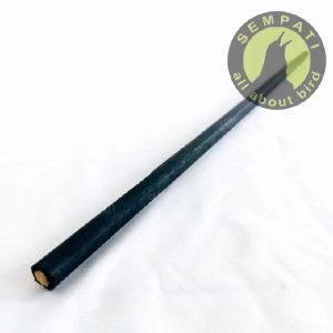 SEMPATI Tangkringan Setan Karet Hitam Sangkar Murai Viral Lapis Kayu Anti Patah Untuk Kandang Burung TKARM