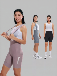 LAMEDA(兰帕达) | Double Pocket Breathable High-Waist Cycling Shorts Women