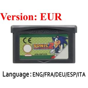 Bandai | Sonic 3 Game Card GBA Game Cartridge Bundle Sonic The Hedgehog Genesis Retro Platformer Game Card for Fans Collection