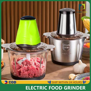 Electric meat grinder 2L Multifunctional Food Chopper Grinder Kitchen Garlic Onion Chopper Electric Vegetable Blender