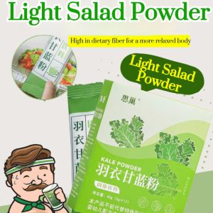 Light Food New Favorite Solid Drinks Salad Powder Supermodel Feather Kale Solid Drink Powder