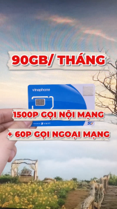 SIM 5G VINAPHONE GIÁ RẺ - COMBO DATA TỐC ĐỘ CAO 3GB/NGÀY + MIỄN PHÍ NGHE GỌI - TẶNG 1 THÁNG ĐẦU DÙNG MIỄN PHÍ - GIA HẠN 79K/THÁNG | D79P FCLUB D89Y VD89P . FREESHIP - CHƯA KÍCH HOẠT .