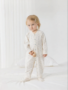 GURCOOC | Bodysuit Dài Tay Bé Cotton