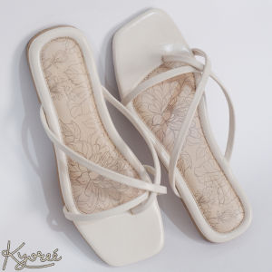 Kyoree Iris Sandal Flat Wanita - Sandal Printing