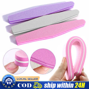 【Local delivery】 5/10Pcs Nail Sponge File Buffer Block Buffing Sanding Professional Nail Tools Double Sided 100/180/220/240 GritManicure Files Nail-Sponge-230710