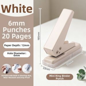 deli | Manual Student Use Single Hole Small Puncher