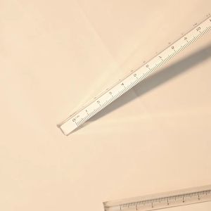 15cm/20cm Transparent Triangle Ruler Three-edged Three-Dimensional Scale Tool Ruler