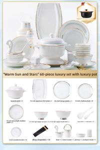 YICHEN | Luxurious New Ceramics Dinner Set