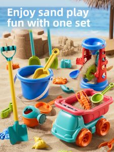BABYSHOME | Beach Toy Set for Kids Sand Play Tools