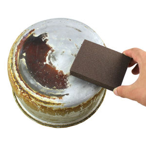 Pembersih Karat Kerak Gosong Besi Panci Wajan / Nano Melamine Sponge