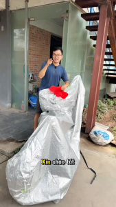 Bạt Trùm Xe Tấm Che Xe Giá Rẻ Áo Trùm Xe Bạt Phủ Xe Máy Có Phản Quang Cao Cấp Cho Mọi Loại Xe Wave Xe Exciter Honda Sh Vv... Siêu Bền Quá Rẻ Tiện Lợi