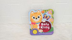 Bola Kitty Story Board Book with fun sound (meow meow)