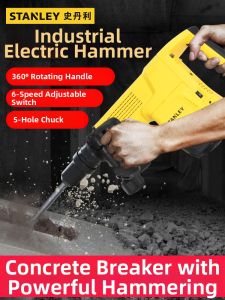 STANLEY | Industrial Grade Adjustable Speed Powerful Demolition Jackhammer 10kg