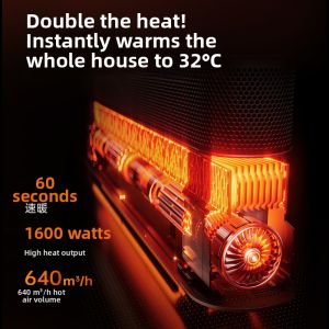 OSIZA | Heating Bladeless Ceiling Fan Light