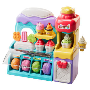 BABYSHOME | Food Grade Girls Play Clay Ice Cream Maker