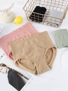 Quần Lót Cotton Kháng Khuẩn Cạp Cao Cho Phụ Nữ Sau Sinh Nâng Mông Gợi Cảm Quần Lót Tam Giác Thoải Mái Thoáng Khí