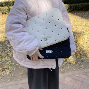 Túi đựng máy tính xách tay in áo thêu hàng mới điểm in túi lưu trữ lót máy tính bảng chống sốc cho 9.7 13 15 15.6 inch