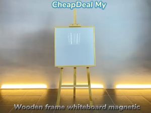 CheapDealMy whiteboard Green board Notice Corkboard 2x2 2x3  Wooden easel stand set wooden frame 150cm school office home shop cafe