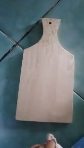 Talenan Kayu Estetik / Serving Board Kayu Premium Dekorasi Foto