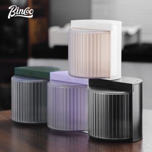 Bincoo Coffee Filter Paper Storage Box Coffee Sharing Pot Filter Paper Bowl Shaped Filter Paper Dust Box Set 400ML