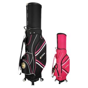 PGA | Airline Travel Extendable Ladies Golf Bag with 4 Wheels