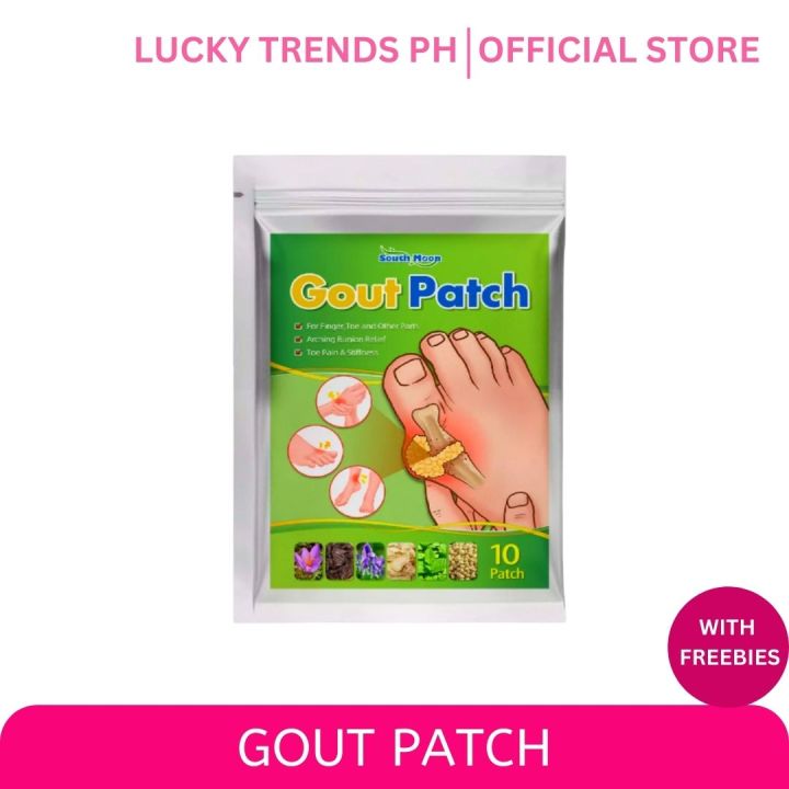 Gout treatment relief patch for rayuma, foot, hand and joint knee pain, uric acid medicine and arthritis herbal plaster