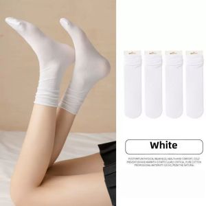 JIUSENNIAO | Cool Lightweight Thin Cotton Socks Long Tube