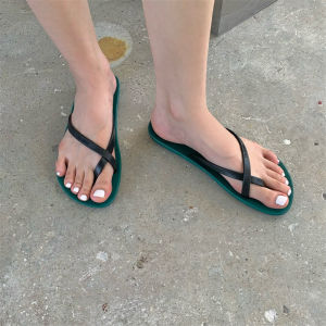 Thailand Imported Yamuu Flip-Flops Ins Trendy Womens Home Slippers Online Influencer Fashion Outwear Flip-Flops