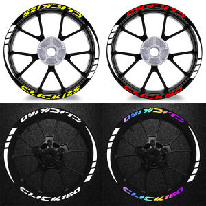 For HONDA CLICK 125150160V1V2 & V3 COMPATIBLE MAGS STICKER SOLD AS SET 4 SIDES FRONT & BACK