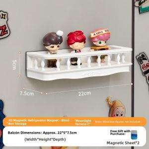 ARTPIONEER | 3D Terrace Decor Creative Gift Fridge Magnet