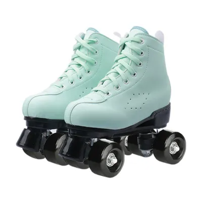 LIWAN | Leather Double Row Roller Skates