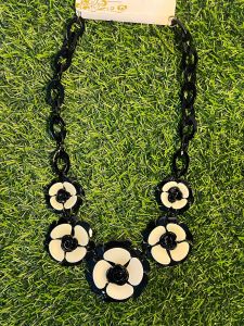 Kalung bunga wanita terbaru|kalung acrilic bunga|kalung cantik|kalung fashion|kalung korea style|kalung viral terbaru