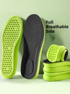 LINGMIAO | Mens Full Sole 3D Honeycomb Breathable Sweat-Absorbing Anti-Odor Summer Fragrant Insoles