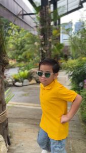 Unique OS Kids Polo Premium Quality Cotton T-Shirt Boy/Girl 3-14 Years 0036