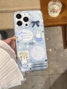 การ์ตูน มิกกี้ ความฝัน สีน้ำเงิน เคสมือถือ เหมาะสำหรับ iPhone 16 Pro Max 15 14 13 12 11 Pro Max PLUS XR 8 7 น่ารัก กันกระแทก ป้องกันแรงกระแทก TPU