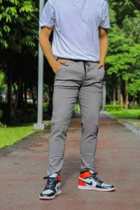 Men’s Modern Tailored Slim Fit Trouser Pants | Korean Minimalist Office Wear