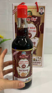 Nước mắm sá sùng thượng hạng 45N - Độ đạm cao dung tích 500ml/1 chai