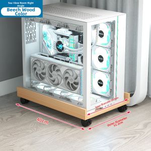 Adjustable Mobile Computer Host Stand