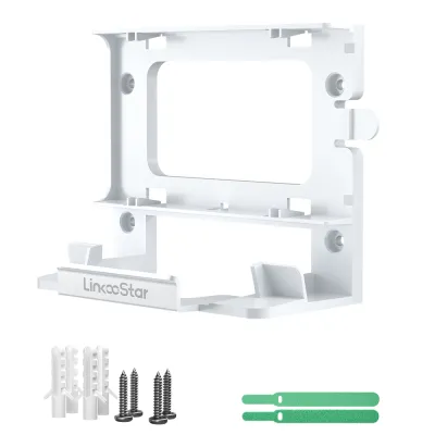 Wall Mounting Bracket Wall&Roof Installation Metal Kit Router Mounting Kit for StarLink Gen3 V4 Router Power Wireless Wifi Rack