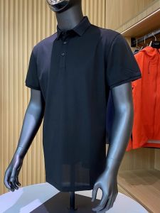 Fresh And Breathable Mens Quick Dry Versatile Short Sleeve Polo Shirt Summer New Style Casual Turn-down Collar Fashionable City Wear