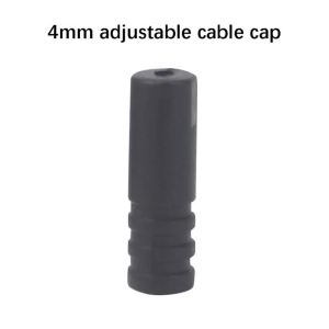 20 PCS Plastic Tube Caps for Bicycle Brake And Shift Cables 5mm & 4mm Sizes with Threaded Ends Mountain Bike Wire Cover