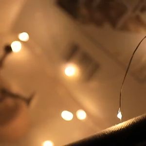 2M Warm White Fairy LED String Lights For Birthday Party Wedding House Decorations