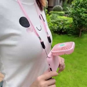 🔥 พร้อมส่ง 🔥พัดลมพกพา พัดลมห้อยคอ USB พัดลมคล้องคอ 2023 พัดลมคล้องคอ แบบพกพา ตั้งโต๊ะ สำหรับในบ้านและนอกบ้าน แฟนใหม่ปี