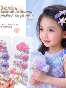 ENEN | Kẹp Tóc Cho Bé Dễ Thương Không Gây Trầy Xước