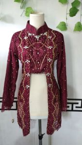 KEBAYA SULTAN BAHAN CHANTILY PREMIUM