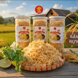 Chà Bông Ngon Ruốc Bông Chà Bông MEVINA Thịt Heo Sợi Dai Thơm Ngon Hũ 200Gr